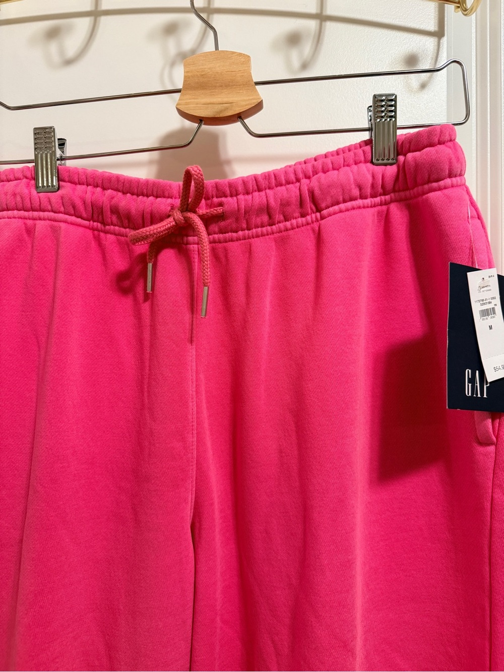 GAP Hot Pink Drawstring Sweatpants